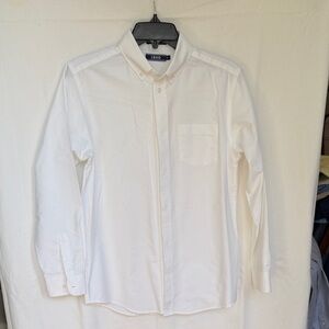 IZOD Men's Classic White Dress Shirt